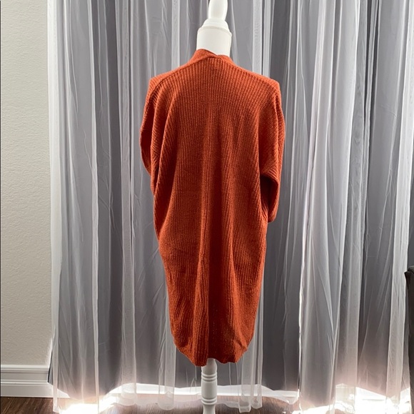 Peach Love loose knit cardigan - Picture 6 of 6